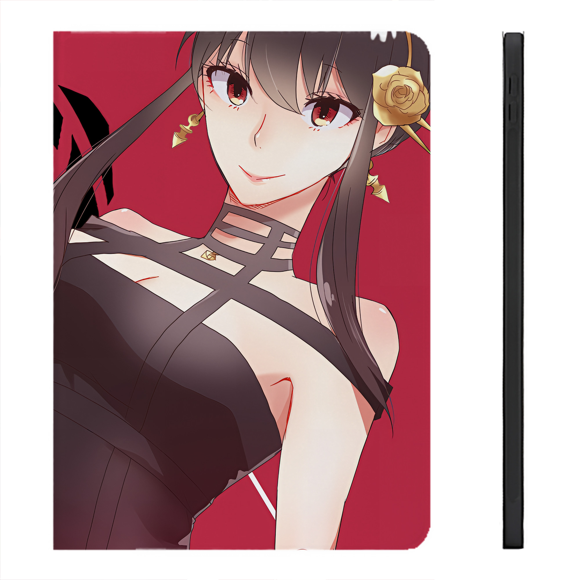 （画像用） SPY×FAMILY间谍家家酒 IPadケース ペンホルダー付き ブックスタイルデザイン
